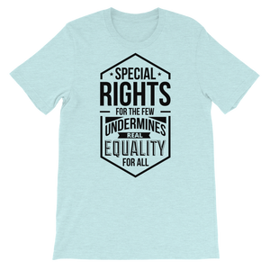 Equality Unisex Tee | Cotton/Poly Blend