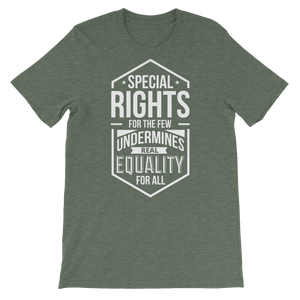 Equality Unisex Tee | Cotton/Poly Blend