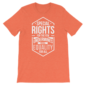 Equality Unisex Tee | Cotton/Poly Blend