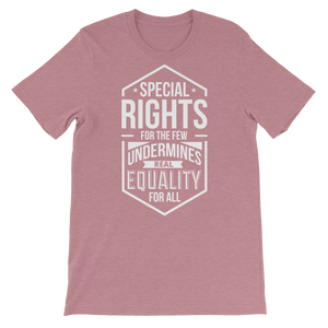 Equality Unisex Tee | Cotton/Poly Blend