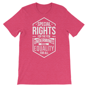 Equality Unisex Tee | Cotton/Poly Blend