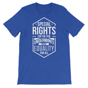 Equality Unisex Tee | Cotton/Poly Blend