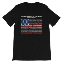 Load image into Gallery viewer, Rights and Freedoms Unisex Tee