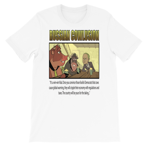 Russian Cowlusion Unisex Tee