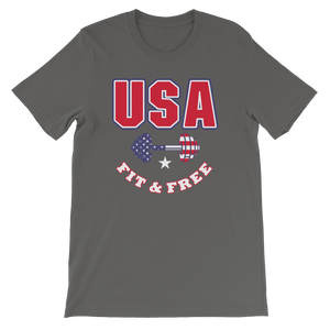 USA Fit & Free Unisex Tee