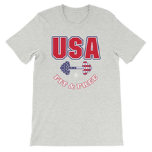 Load image into Gallery viewer, USA Fit &amp; Free Unisex Tee