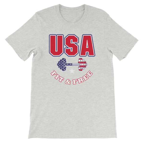 USA Fit & Free Unisex Tee