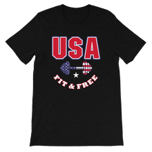 Load image into Gallery viewer, USA Fit &amp; Free Unisex Tee