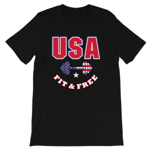 USA Fit & Free Unisex Tee