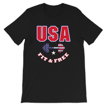 Load image into Gallery viewer, USA Fit &amp; Free Unisex Tee
