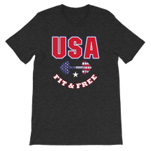 Load image into Gallery viewer, USA Fit &amp; Free Unisex Tee