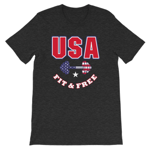 USA Fit & Free Unisex Tee