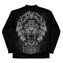 Load image into Gallery viewer, Roar Unisex Bomber Jacket - Black