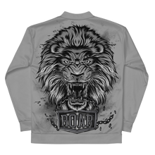 Load image into Gallery viewer, Roar Unisex Bomber Jacket - Gray