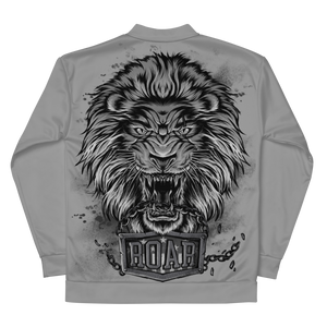 Roar Unisex Bomber Jacket - Gray