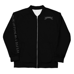 Roar Unisex Bomber Jacket - Black