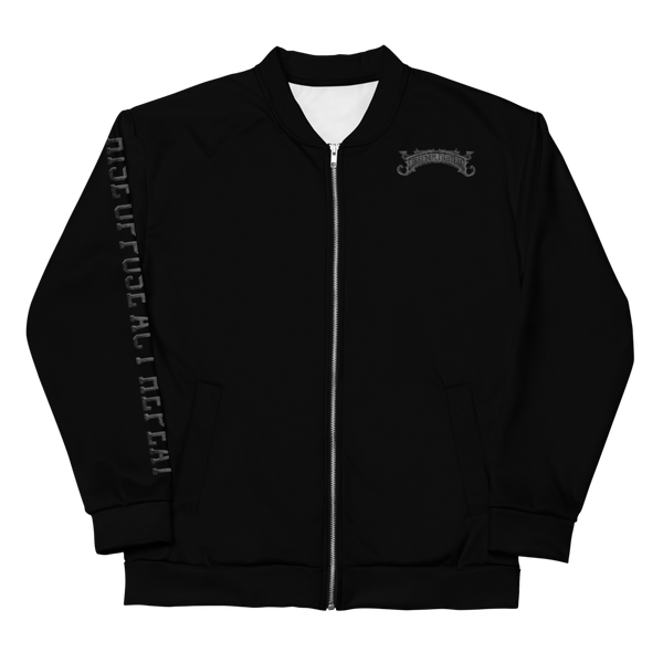 Roar Unisex Bomber Jacket - Black