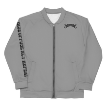 Load image into Gallery viewer, Roar Unisex Bomber Jacket - Gray