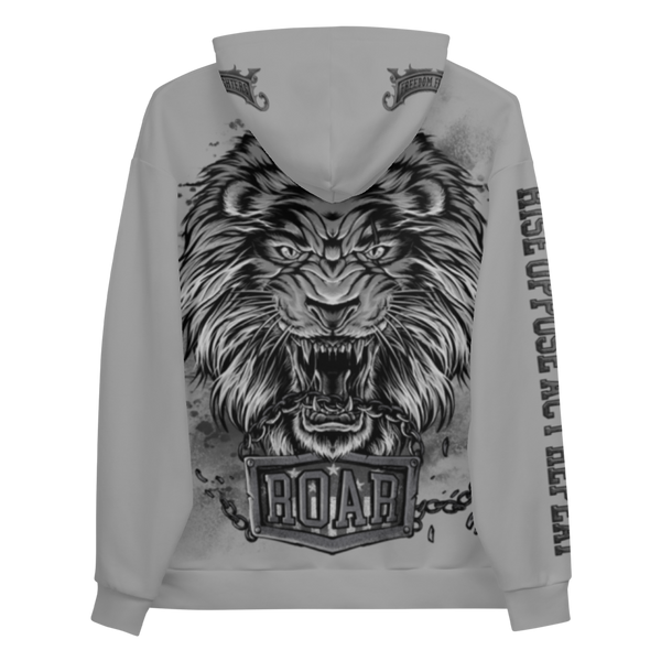 Roar Unisex Hoodie - Gray