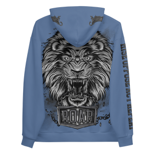 Roar Unisex Hoodie - Blue