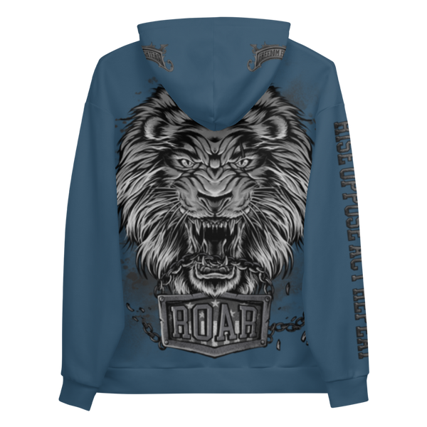 Roar Unisex Hoodie - Dark Blue