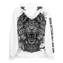 Load image into Gallery viewer, Roar Unisex Hoodie - White