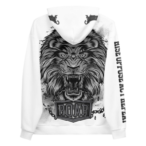 Roar Unisex Hoodie - White