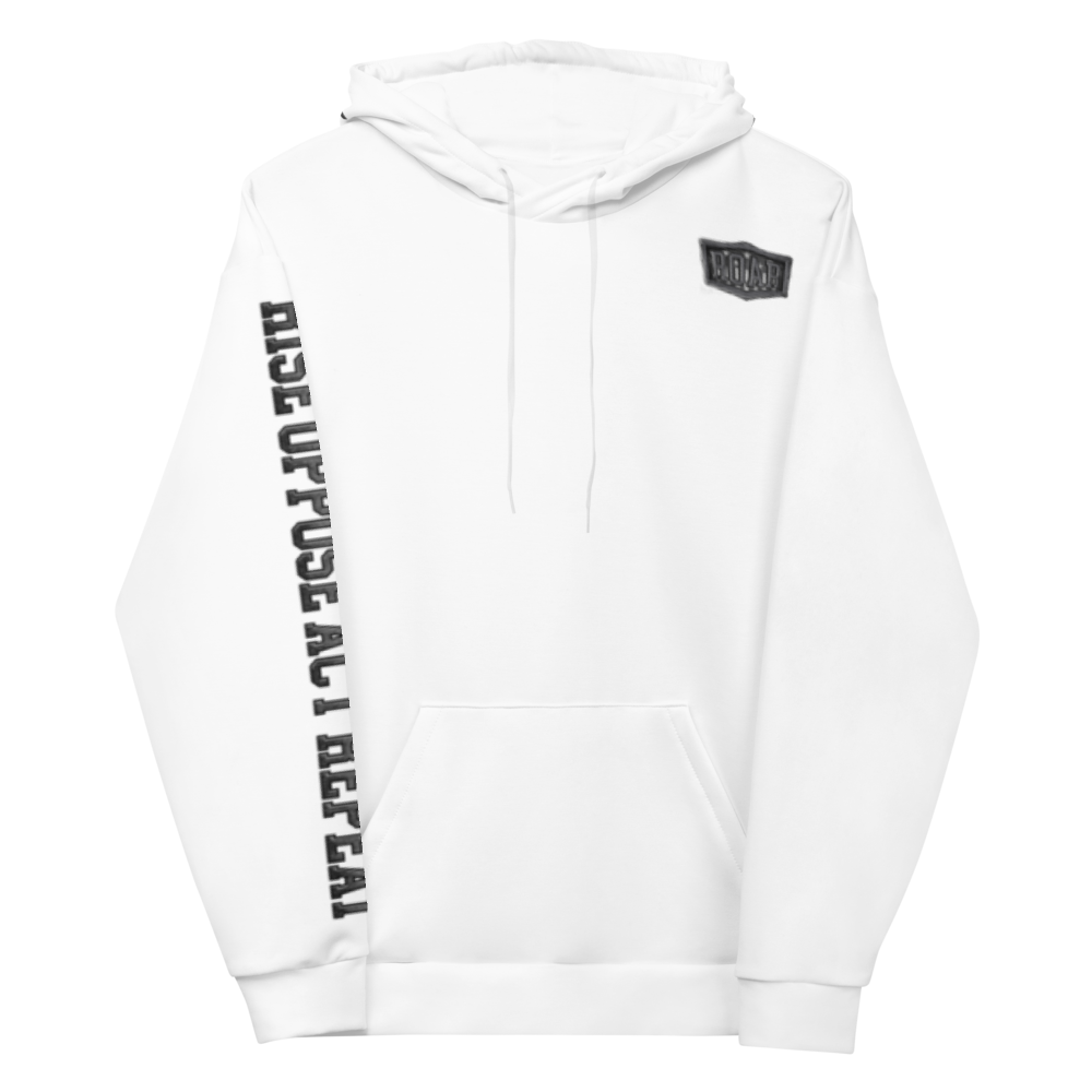 Roar Unisex Hoodie - White