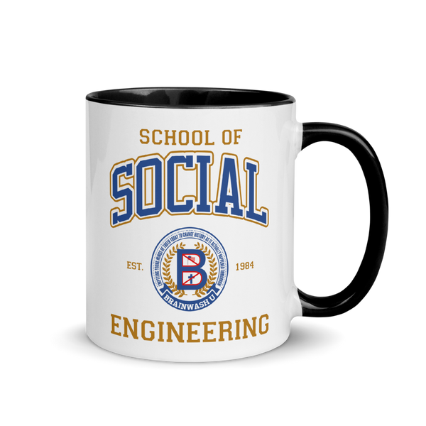 Social Engineering Color Splash Mug