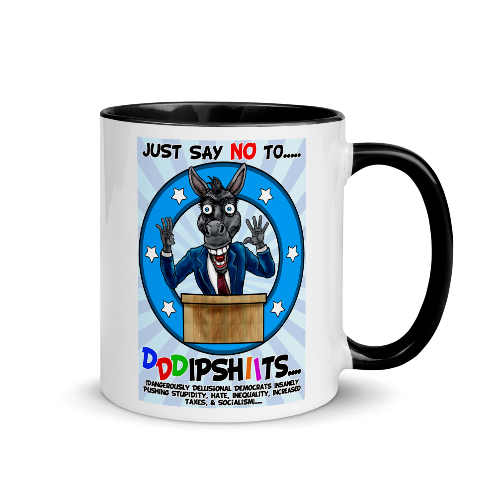 Just Say No Color Splash Mug