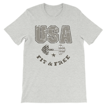 Load image into Gallery viewer, USA Fit &amp; Free Unisex Tee | Washed