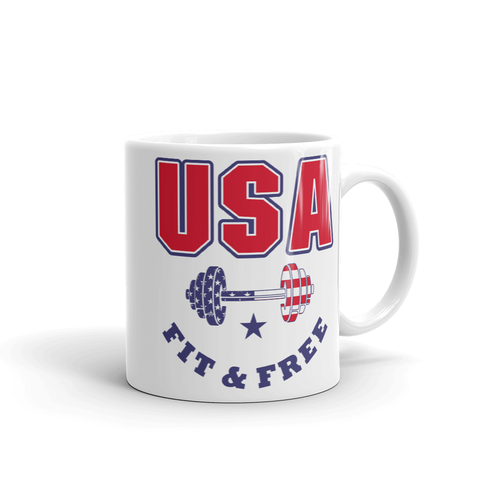 USA Fit & Free Mug