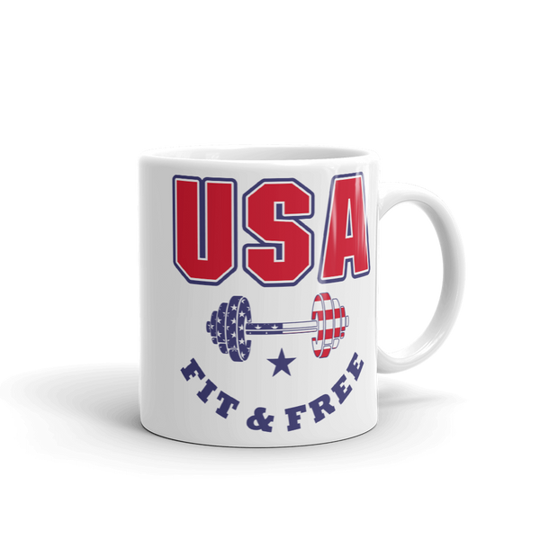 USA Fit & Free Mug