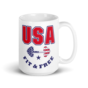 USA Fit & Free Mug