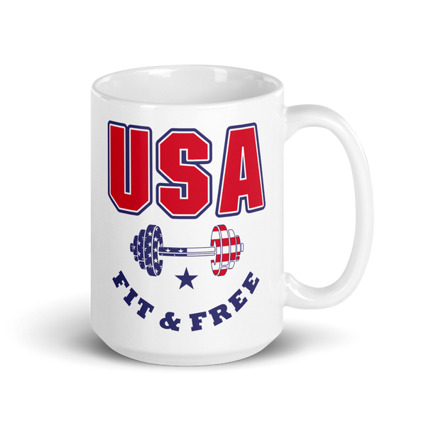 USA Fit & Free Mug