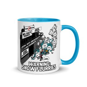 Snowflake Color Splash Mug