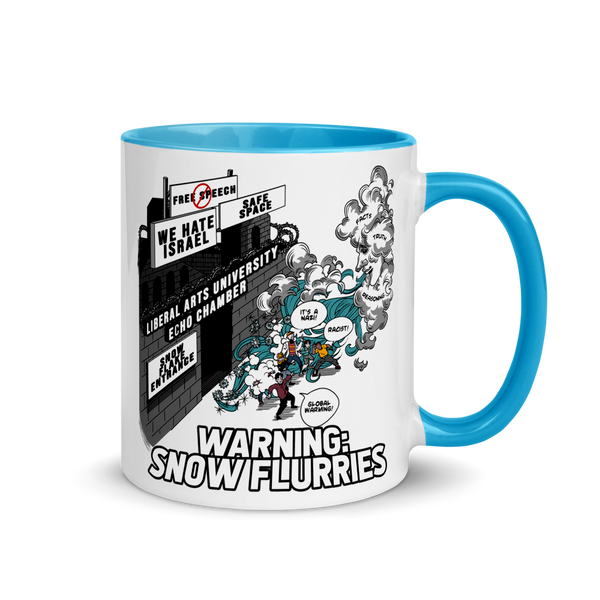 Snowflake Color Splash Mug