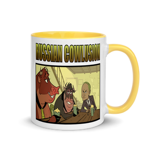 Russian Cowlusion Color Splash Mug