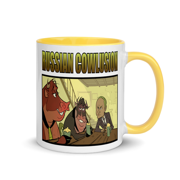 Russian Cowlusion Color Splash Mug