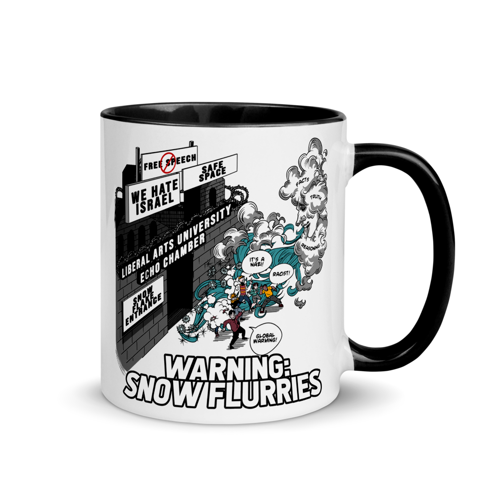 Snowflake Color Splash Mug