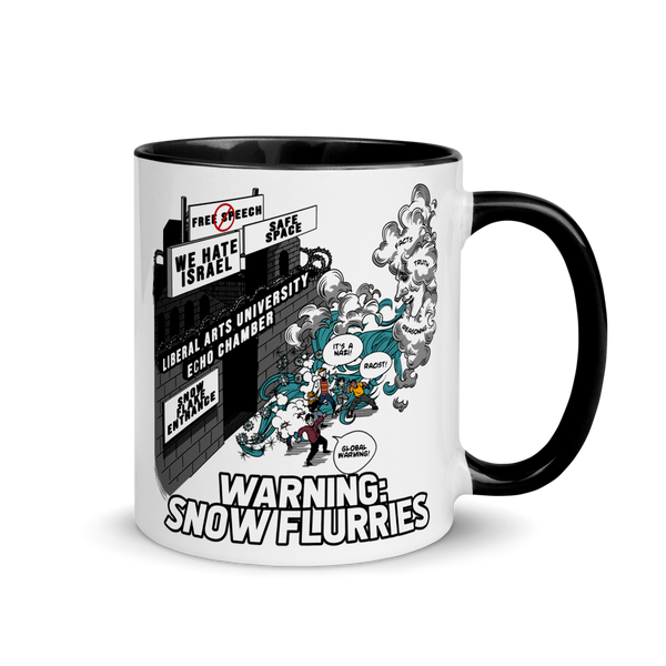 Snowflake Color Splash Mug