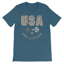 Load image into Gallery viewer, USA Fit &amp; Free Unisex Tee | Washed