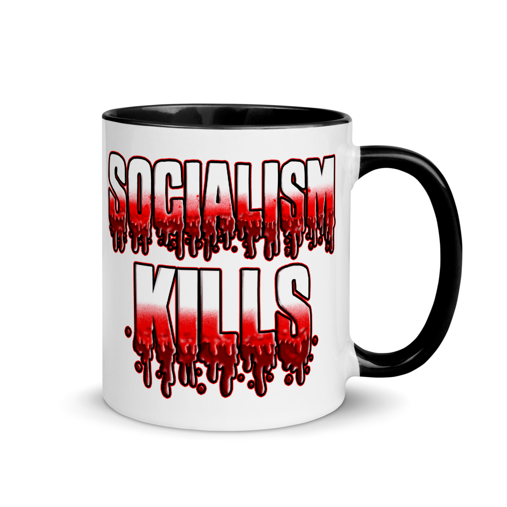 Socialism Kills Color Splash Mug