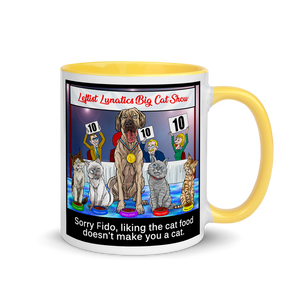 Big Cat Show Color Splash Mug