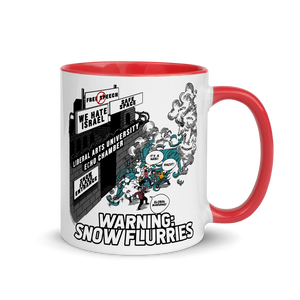 Snowflake Color Splash Mug