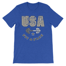 Load image into Gallery viewer, USA Fit &amp; Free Unisex Tee | Washed