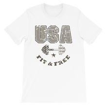 Load image into Gallery viewer, USA Fit &amp; Free Unisex Tee | Washed