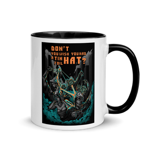 Tin Foil Hat Color Splash Mug