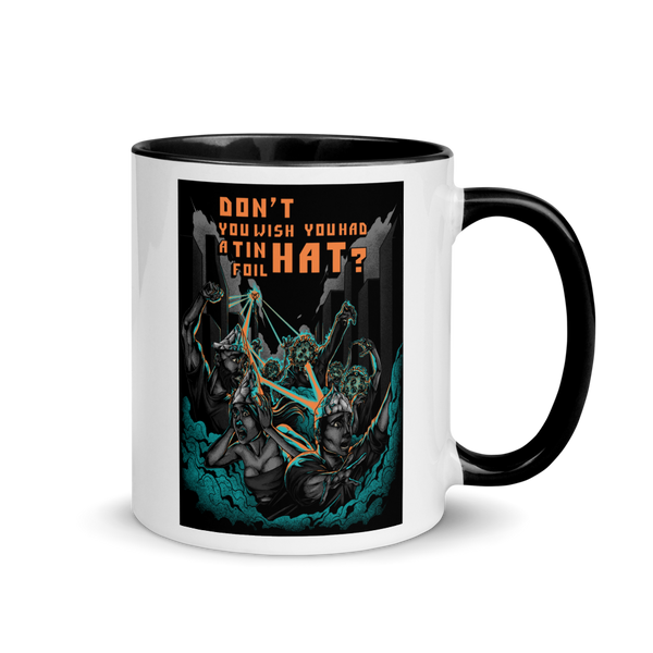 Tin Foil Hat Color Splash Mug