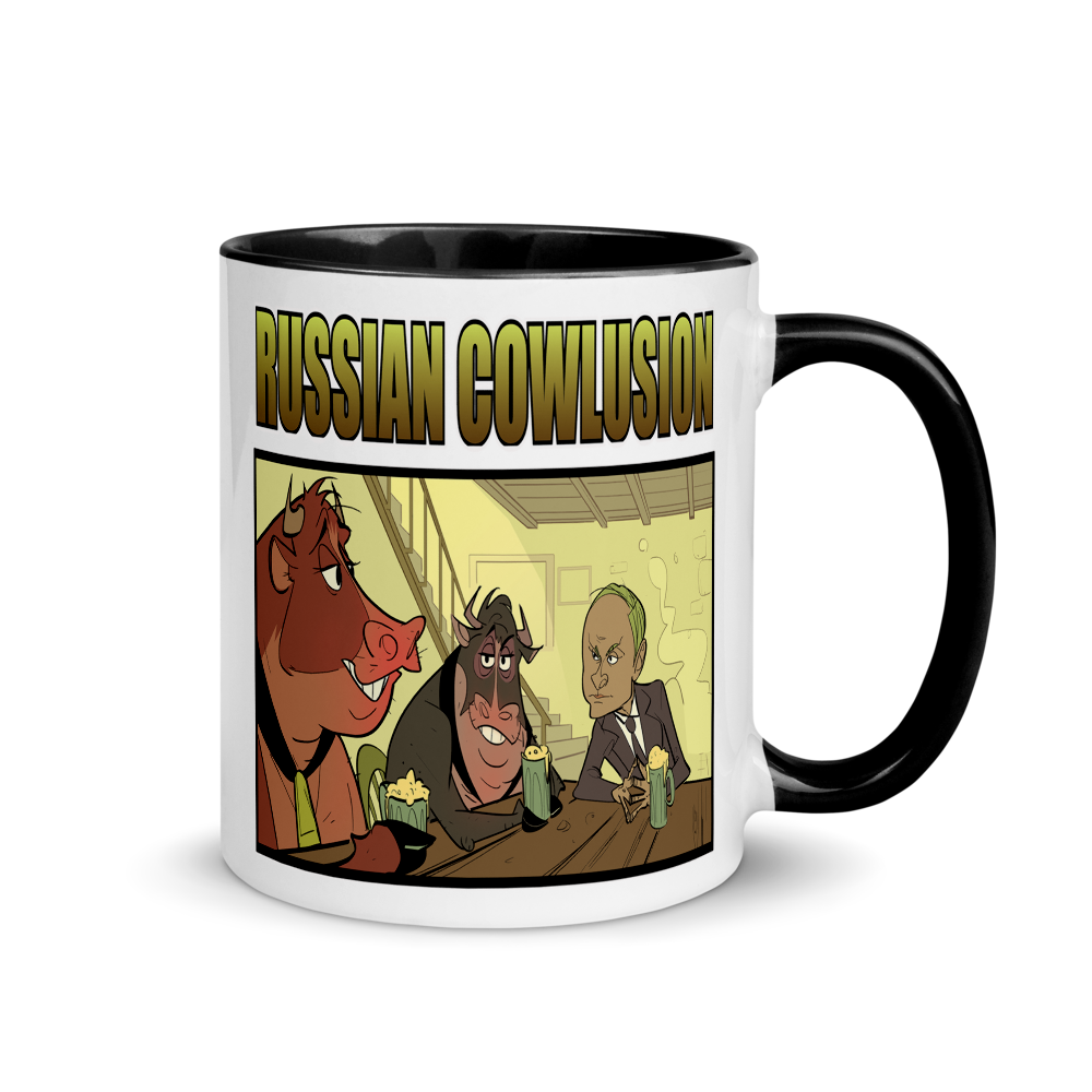 Russian Cowlusion Color Splash Mug